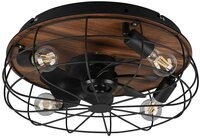 Reality Leuchten Deckenventilator, Deckenventilator mit Fernbedienung...