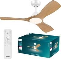 Philips LED Deckenleuchte Olas 24W DC-Ventilator 30W, fixe Rotorbl&auml;tter, ⌀...