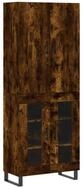 vidaXL Highboard, Hochkommode R&auml;uchereiche 69,5x34x180 cm Holzwerkstoff
