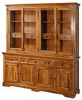 Massivmoebel24 Buffet OXFORD (Buffet Akazie 204x50x220 honig lackiert OXFORD...