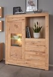 VOGL M&ouml;belfabrik Highboard, Breite 107 cm, Teilmassivholz, Made in Germany