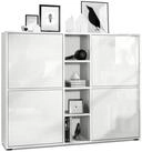 Vladon Highboard Cuba V3 (Highboard, Schrank Anrichte Cuba V3 mit 12 F&auml;chern),