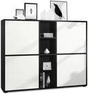 Vladon Highboard Cuba V3 (Highboard, Schrank Anrichte Cuba V3 mit 12 F&auml;chern),
