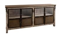 Massivmoebel24 Sideboard HEAVY&nbsp;INDUSTRY (Massivholz), Sideboard Mango 180x40x90