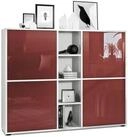 Vladon Highboard Cuba V3 (Highboard, Schrank Anrichte Cuba V3 mit 12 F&auml;chern),