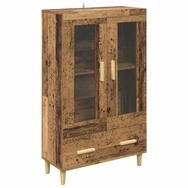 vidaXL Highboard Highboard mit Schubladen Altholz 70 x 31 x 115 cm Holzwerkstoff (1