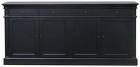 ebuy24 Sideboard Amaretta Sideboard mit 4 T&uuml;ren und 4 Schubladen Br