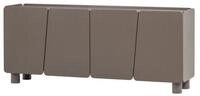 WOOOD Sideboard Root - Kiefernholz Truffle Braun, 200 cm, Freundlich abgerundete