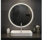 CLP Wandspiegel Laconia, Bluetooth-Lautsprecher, Anti-Fog, LED-Licht, IP44