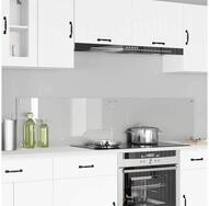 vidaXL K&uuml;chenr&uuml;ckwand, K&uuml;chenr&uuml;ckwand 2 pcs Transparent 90 x 40 cm...