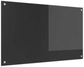 vidaXL K&uuml;chenr&uuml;ckwand, K&uuml;chenr&uuml;ckwand Dunkelgrau 100 x 60 cm Geh&auml;rtetes Glas