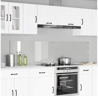 vidaXL K&uuml;chenr&uuml;ckwand, K&uuml;chenr&uuml;ckwand 2 pcs Transparent 100 x 50 cm...