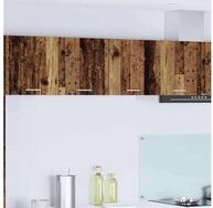 vidaXL H&auml;ngeschrank H&auml;ngeschrank mit Speicher Altholz 80 x 31 x 40 cm...