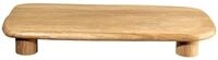 ASA SELECTION Tablett wood Tablett auf Fu&szlig; Eiche 32x15,5cm, Eiche