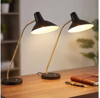 TRIO Leuchten Schreibtischlampe, Leuchtmittel nicht inklusive, Tischlampe