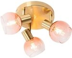 Qazqa LED Aufbaustrahler Vidro, ohne Leuchtmittel, Warmwei&szlig;, QAZQA...