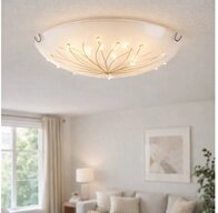 GLOBO LIGHTING Deckenleuchte, Leuchtmittel nicht inklusive, Deckenleuchte Deckenlampe