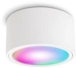SSC-LUXon LED Aufbaustrahler CELI-X flacher Aufbaustrahler in weiss rund mit...