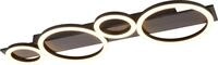 Reality Leuchten LED Deckenleuchte LUMOS, Deckenlampe mit LED Ringen, 26,5W 3100