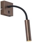 Qazqa LED Leselampe Gosna, Smarte Leuchte, ohne Leuchtmittel, Warmwei&szlig;, QAZQA