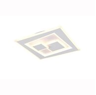 Reality Leuchten LED Deckenleuchte, LED-Leuchtmittel fest verbaut, Kaltwei&szlig;,