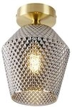 Qazqa Deckenleuchte Karce, Dimmbar, LED wechselbar, Extra-Warmwei&szlig;, QAZQA