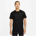 Nike Laufshirt M NK DF UV MILER SS sportlicher Schnitt, mit kurzen &Auml;rmeln, mit
