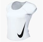 Nike Lauftop W NK TEMPO SWOOSH RUN DF SS schmale Passform, mit...