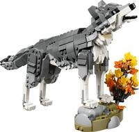 LEGO&reg; Creator 3-in-1-Sets 31393 Waldtiere: Wolf Spielbausteine, (Set, 657 St.,...