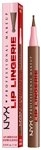 NYX PROFESSIONAL MAKEUP Lippenstift LIP LINGERIE LIP LINER STAIN, wisch- und