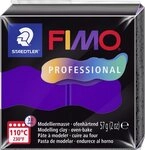 STAEDTLER Bastelnaturmaterial Fimo Modelliermasse professional lila 57 g