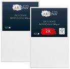 Artina Keilrahmen Keilrahmen Leinwand Akademie, 70x100cm, 2er Set, 100% Baumwolle