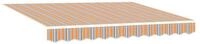 vidaXL Markise Ausziehbare Markise Mehrfarbig 300 x 250 cm (1-St)