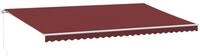 vidaXL Markise Markise Manuell Weinrot 600x300 cm (1-St)