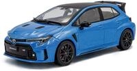 Solido Modellauto Modellauto 1:43 Toyota Corolla GR Circuit blaue Flamme 2023