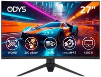Odys ODYS Q27-X LED-Monitor EEK F (A - G) 68.6 cm (27 Zoll) 2560 x 1440 Pi