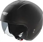 NOLAN Motorradhelm N20-2 Classico Jethelm, integriertes Sonnenvisier schwarz L...