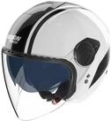 NOLAN Motorradhelm Nolan N20-2 Visor Dolce Vita 348 Jethelm Weiss / Schwarz XXL (1er