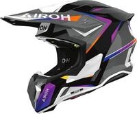 Airoh Motocrosshelm Twist 3 Hustle Motocross-Helm, Vorbereitet F&uuml;r