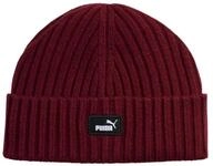 PUMA Strickm&uuml;tze (Beanie) ESS Fisherman (Rippenstruktur) rot - 1 St&uuml;ck