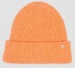 s.Oliver Strickm&uuml;tze M&uuml;tze Beanie mit Umschlag und Logo-Detail