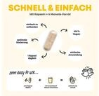 Yes Vegan Spermidin 6 mg + Vitamin C & B12 hochdosiert &ndash; 180 Kapseln Kapseln,...