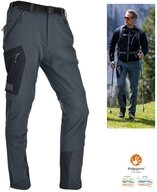 Maul Trainingstights Maul - EIGER Alpin T-ZIP - Herren Allround 3in1 Outdoorhose,