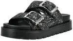Buffalo Buffalo Pantoletten Lederimitat Pantolette schwarz 37 EU