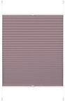 Doppelrollo Gardinia, Ef plissee greta 50x130 rosa, 50 x 130 cm, perlmuttrosa,