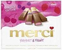 Merci Schokolade, merci Finest Selection Yoghurt und Fruit Limited Edition...
