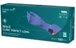 Medi-Inn Nitril-Handschuhe Clinic Perfect Blue Long Nitril-Einmalhandschuhe...
