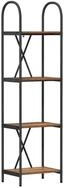 vidaXL B&uuml;cherregal B&uuml;cherregal Altholz 40 x 30 x 146 cm Holzwerkstoff, 1-tlg.