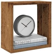 vidaXL Regal, W&uuml;rfel-Wandregale 4 Stk. Altholz-Optik 30x15x30 Holzwerkstoff