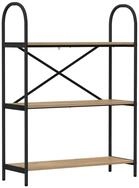 vidaXL B&uuml;cherregal B&uuml;cherregal Artisan-Eiche 80 x 30 x 109 cm Holzwerkstoff, 1-tlg.